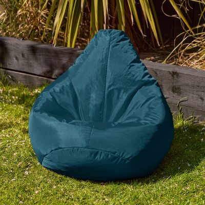 Sitzsack mit hoher Rückenlehne für den Innen- und Außenbereich