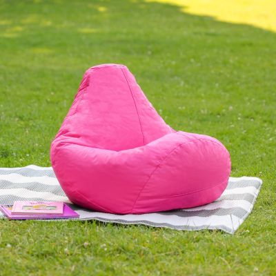Sitzsack mit hoher Rückenlehne für den Innen- und Außenbereich