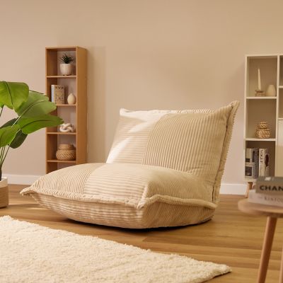 Recycelter, schaumgefüllter Cord-Sessel Icon® Porto