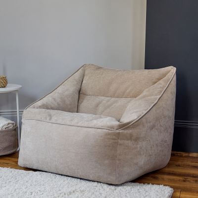 Sessel-Sitzsack icon Natalia mit Chenille-Bezug