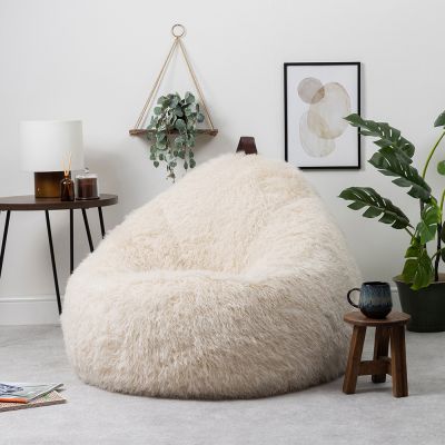 Arctic Wolf Kunstfell-Lounger