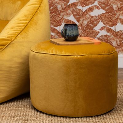 Milano Samt-Hocker