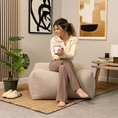 Tetra modulares Ecksofa aus Kord