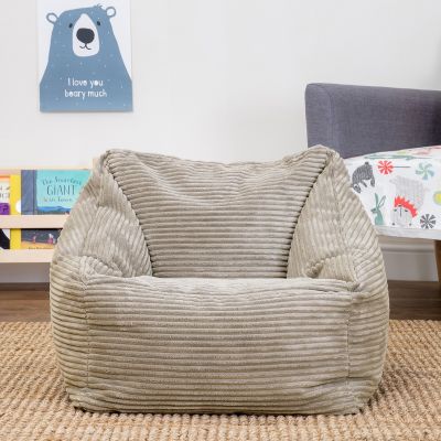 Morgan Armchair aus Kord für Kinder